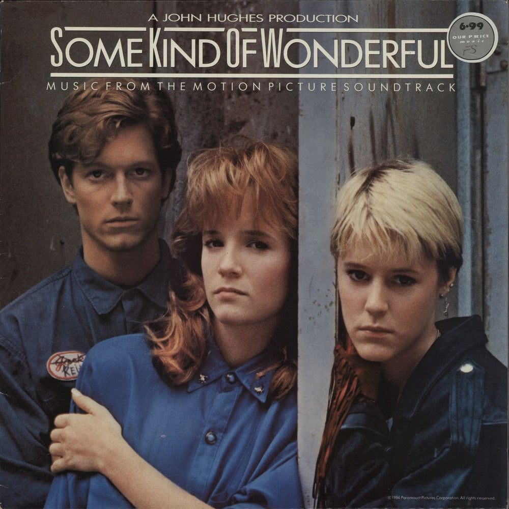 Original Soundtrack Some Kind Of Wonderful UK vinyl LP album (LP record) MCF3365