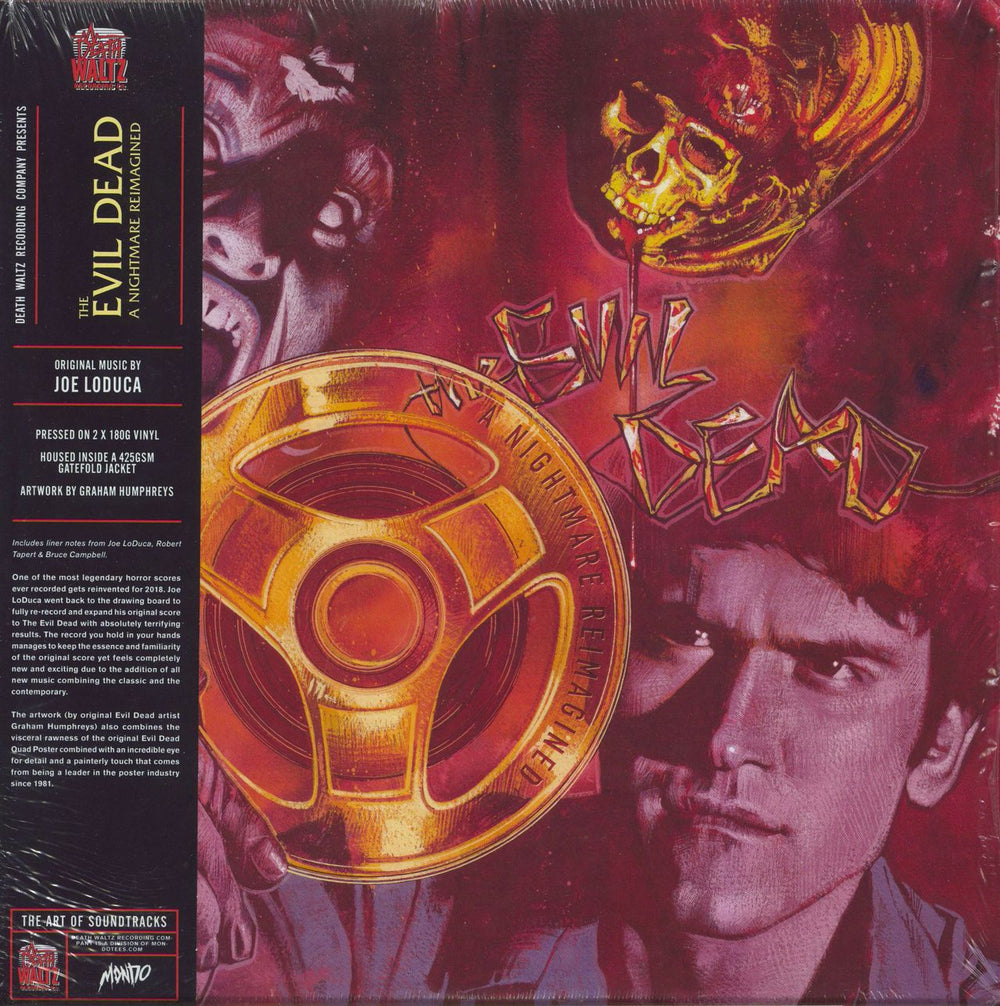 Original Soundtrack The Evil Dead: A Nightmare Reimagined - 180gram Vinyl UK 2-LP vinyl record set (Double LP Album) DW112