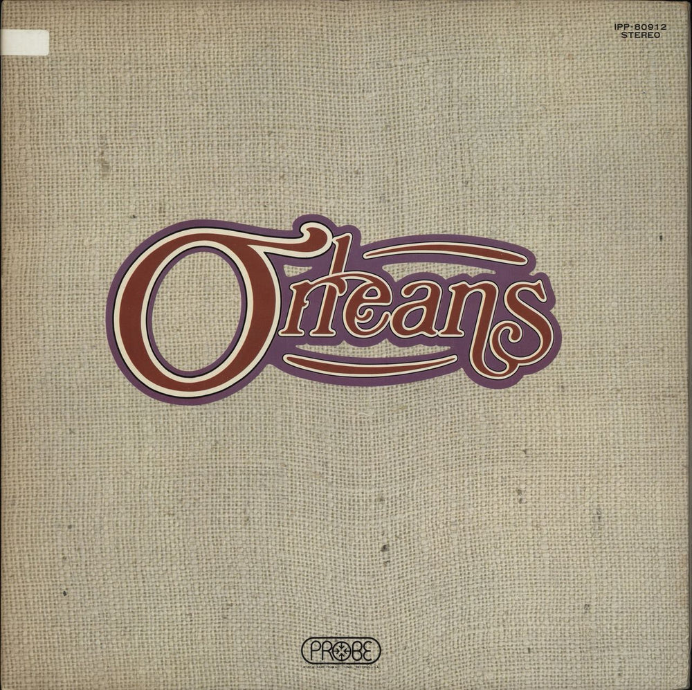 Orleans Orleans Japanese Promo vinyl LP album (LP record) IPP-80912