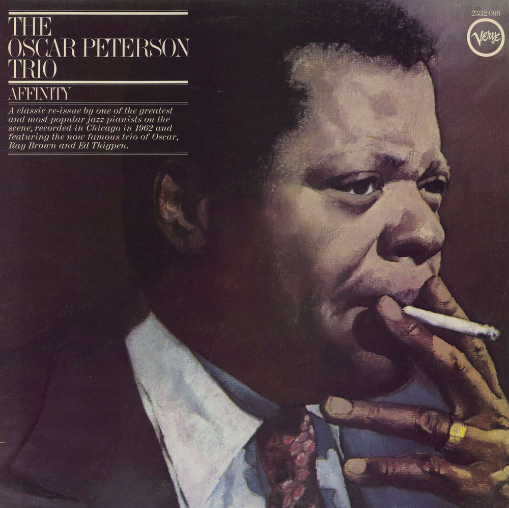 Oscar Peterson Affinity UK vinyl LP album (LP record) 2332088