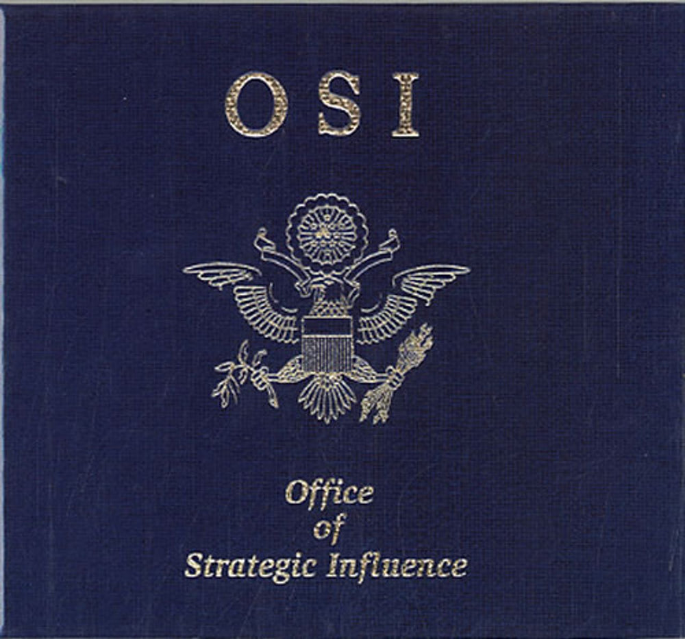 OSI Office Of Strategic Influence - Limited Edition German 2 CD album set (Double CD) IOMLTDCD116