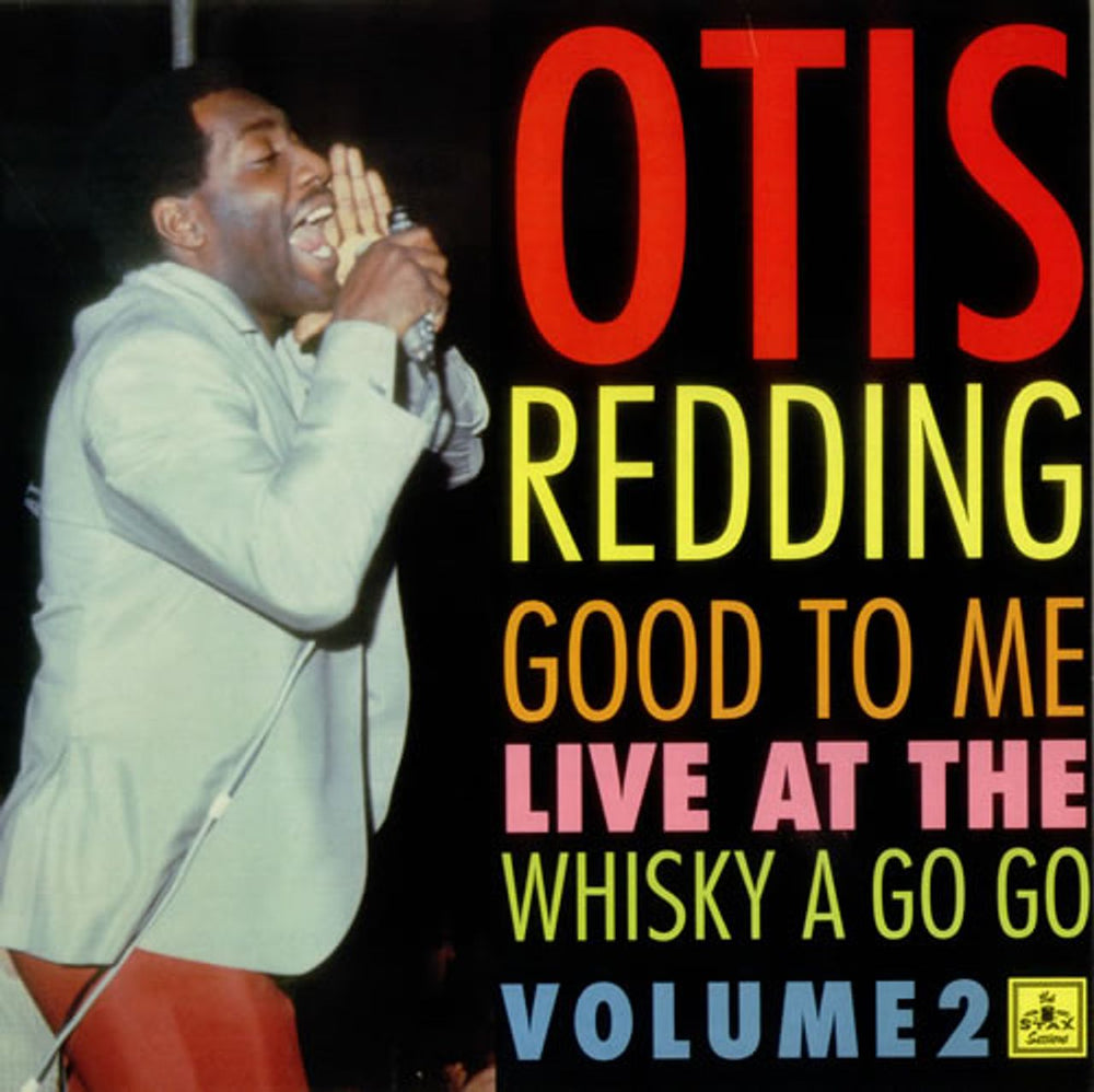 Otis Redding Good To Me - Live At The Whisky A Go Go - Volume 2 UK vinyl LP album (LP record) SXD089