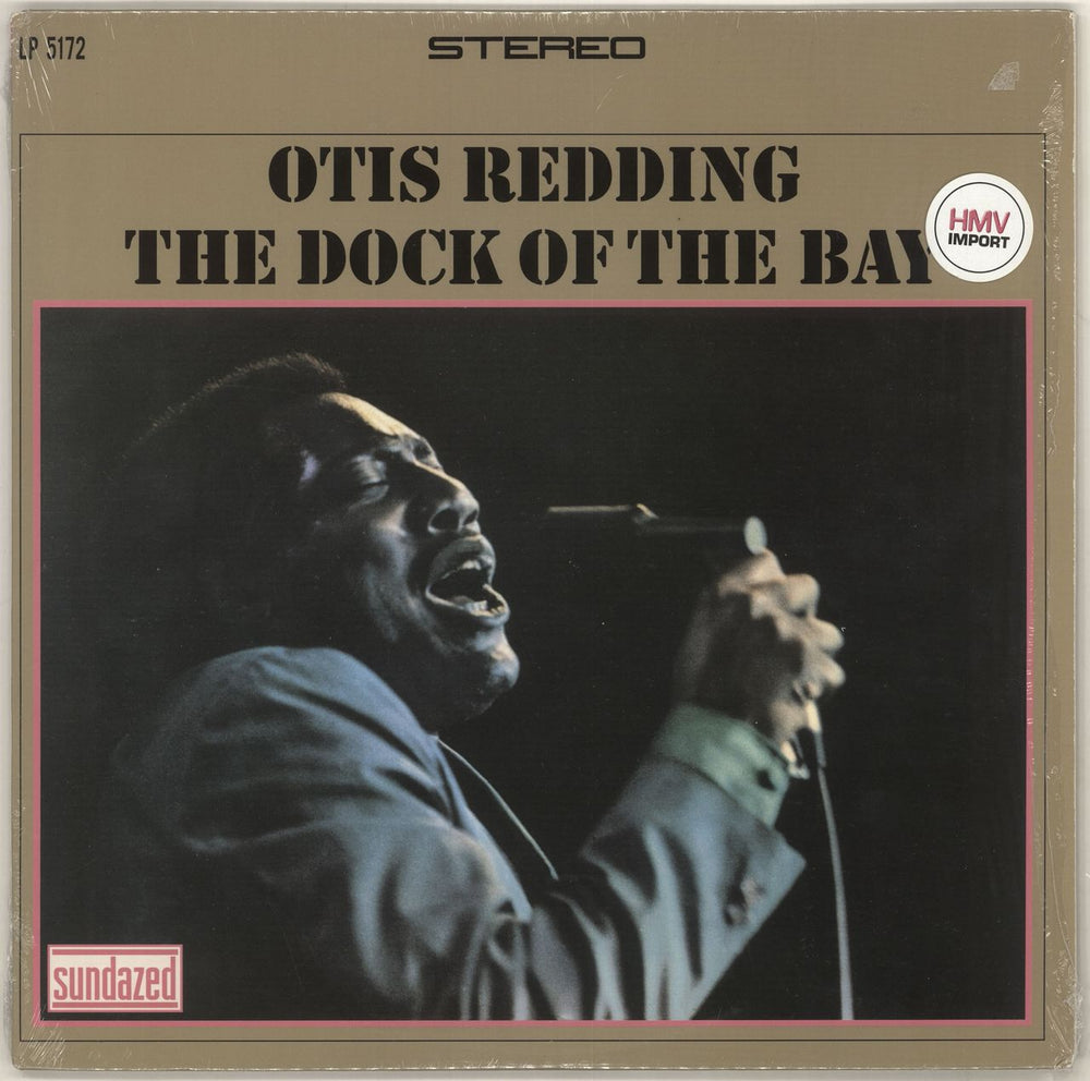 Otis Redding The Dock Of The Bay US vinyl LP album (LP record) LP5172