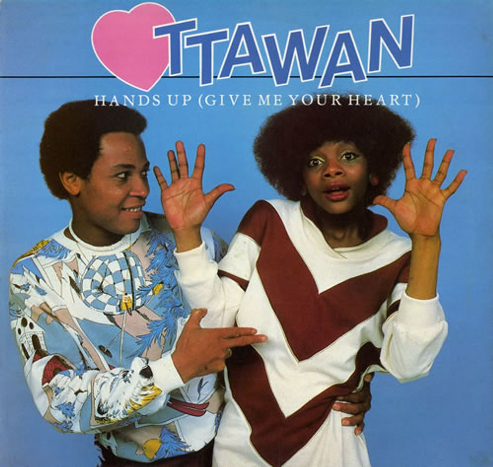 Ottawan Hands Up (Give Me Your Heart) UK 12" vinyl single (12 inch record / Maxi-single) CAR183T