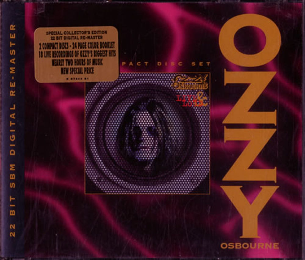 Ozzy Osbourne Live & Loud UK 2 CD album set (Double CD) E2K67244