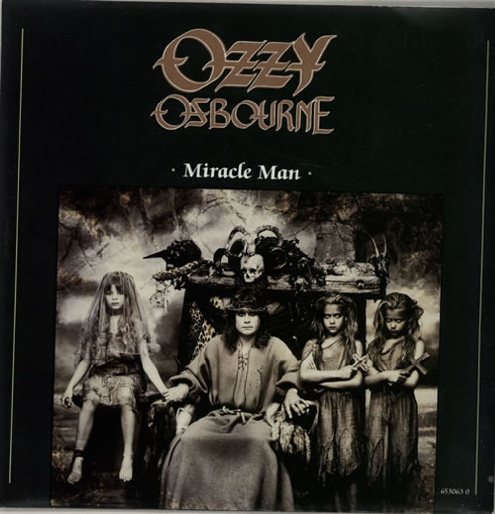 Ozzy Osbourne Miracle Man UK 7" vinyl single (7 inch record / 45) 6530630