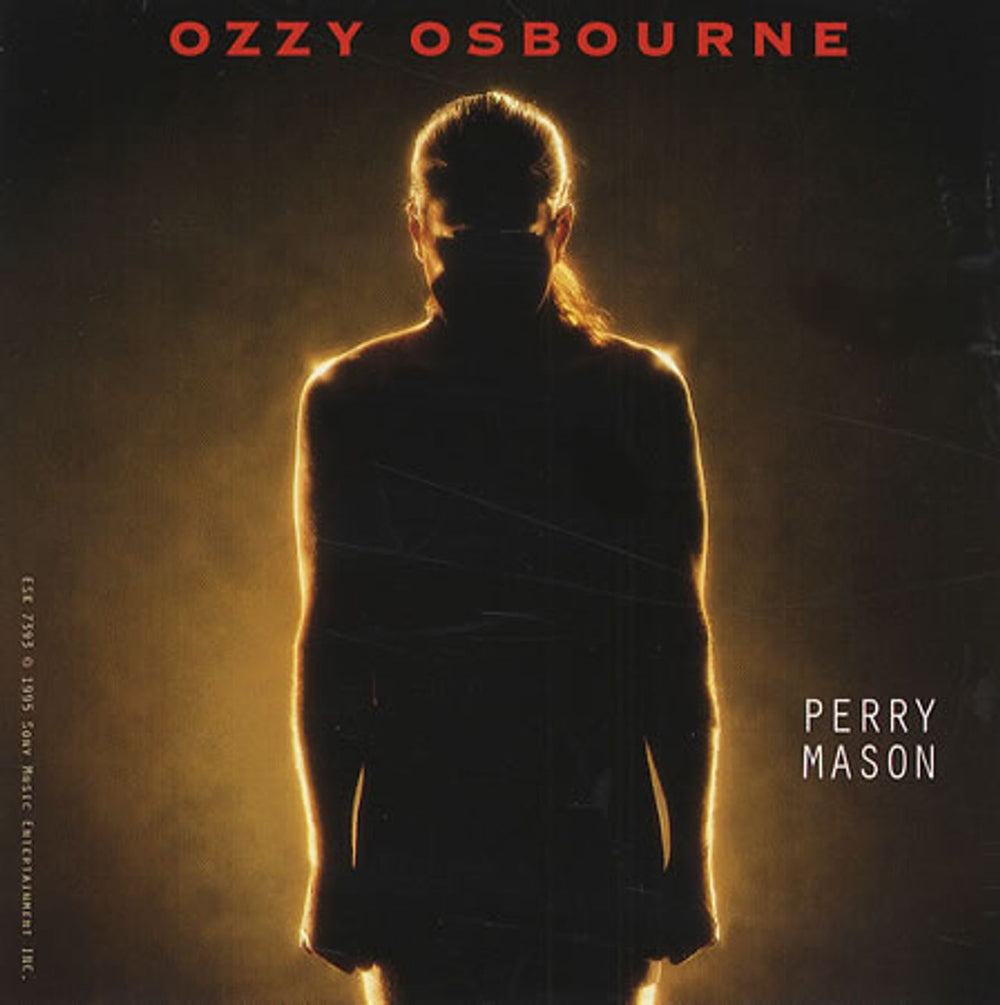 Ozzy Osbourne Perry Mason US Promo CD single (CD5 / 5") ESK7393