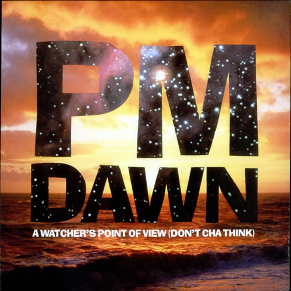 P. M. Dawn A Watcher's Point Of View (Don't Cha Think) UK 12" vinyl single (12 inch record / Maxi-single) GEET32