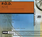 P.O.D. Alive US Promo CD single (CD5 / 5") PRCD300729