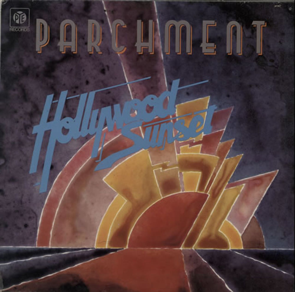 Parchment Hollywood Sunset UK vinyl LP album (LP record) NSPL18409