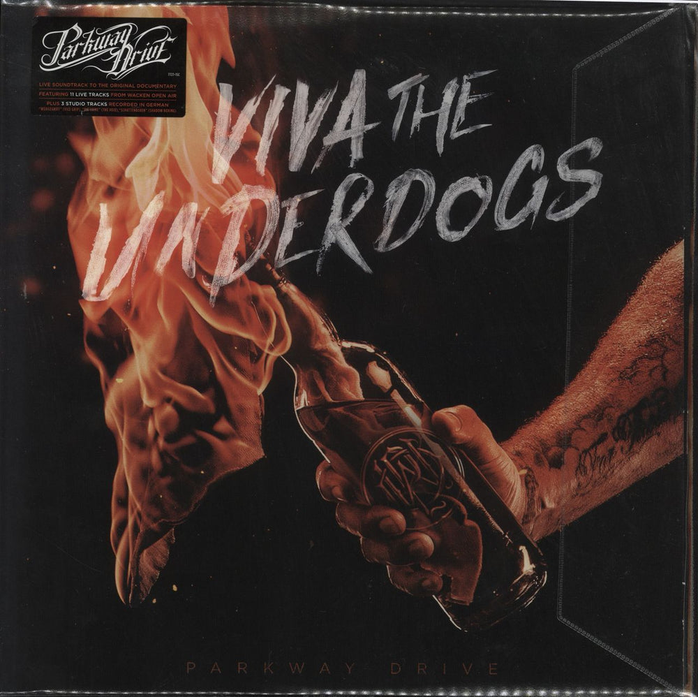 Parkway Drive Viva The Underdogs UK 2-LP vinyl record set (Double LP Album) 7727-1