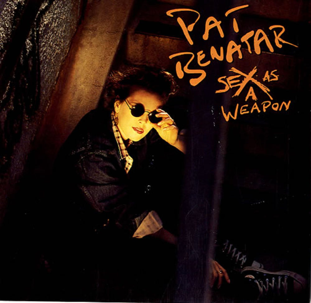 Pat Benatar Sex As A Weapon UK 7" vinyl single (7 inch record / 45) PAT4