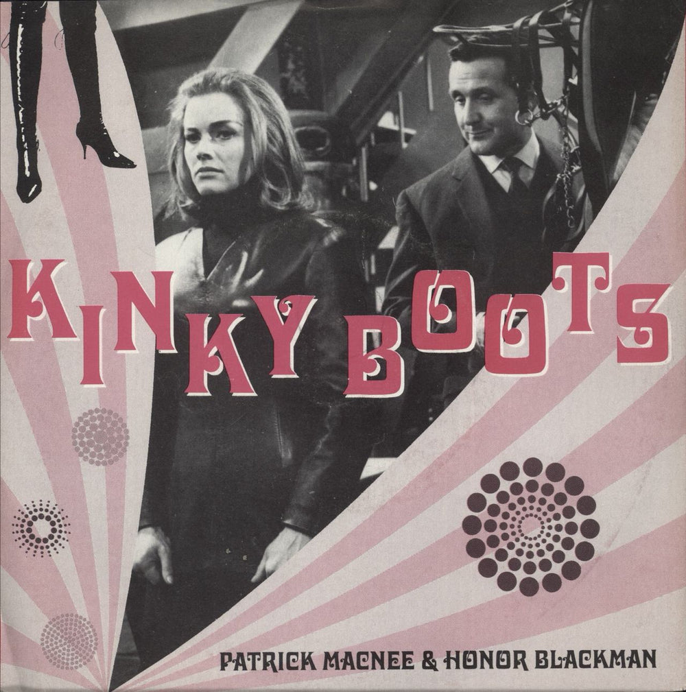 Patrick MacNee & Honor Blackman Kinky Boots UK 7" vinyl single (7 inch record / 45) KINKY1