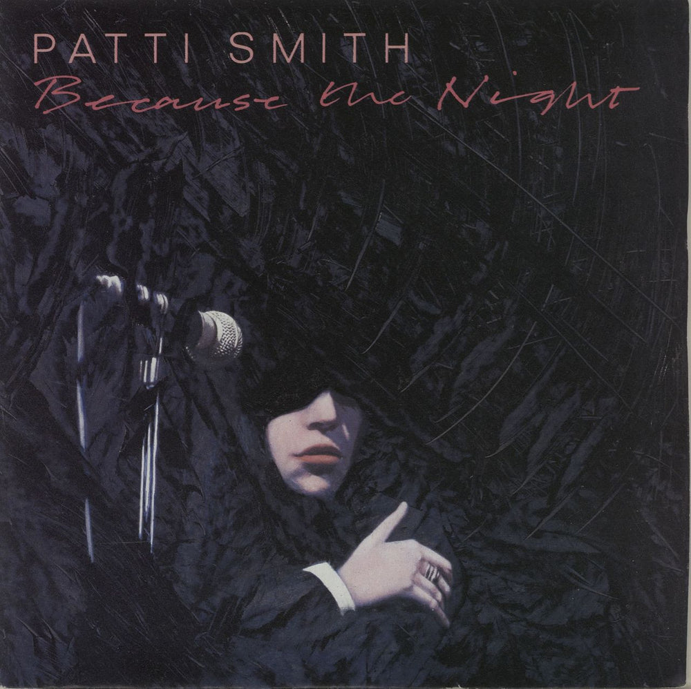 Patti Smith Because The Night UK 7" vinyl single (7 inch record / 45) ARIST513