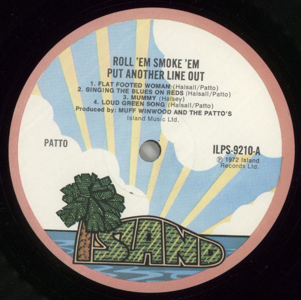 Patto Roll 'Em Smoke 'Em Put Another Line Out UK vinyl LP album (LP record) PTOLPRO144591