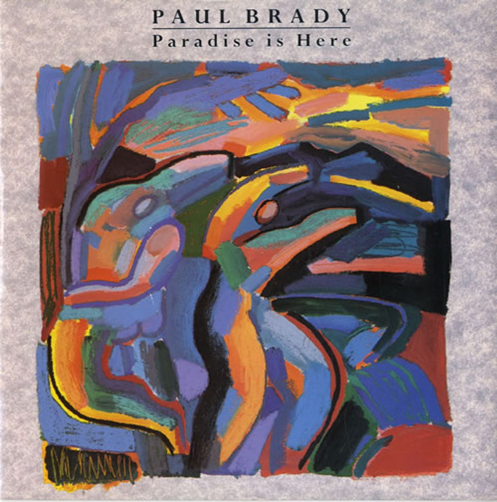 Paul Brady Paradise Is Here UK 7" vinyl single (7 inch record / 45) MER251