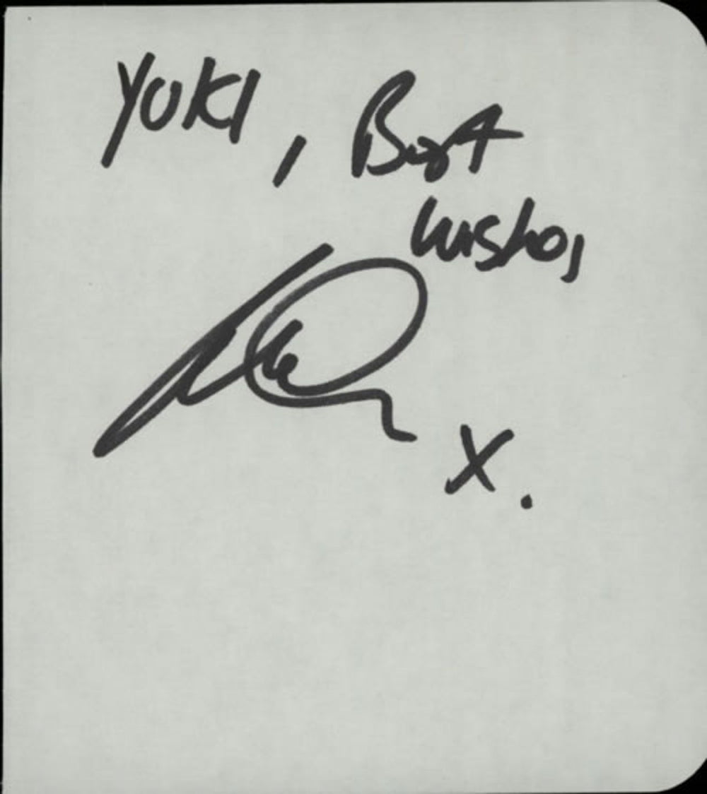 Paul Cox Pages Of An Autograph Book UK memorabilia AUTOGRAPHS