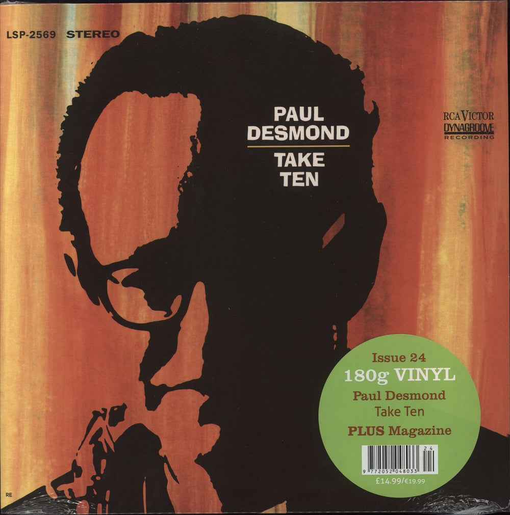 Paul Desmond Take Ten - 180gm Vinyl - Sealed + Booklet UK vinyl LP album (LP record) LSP-2569