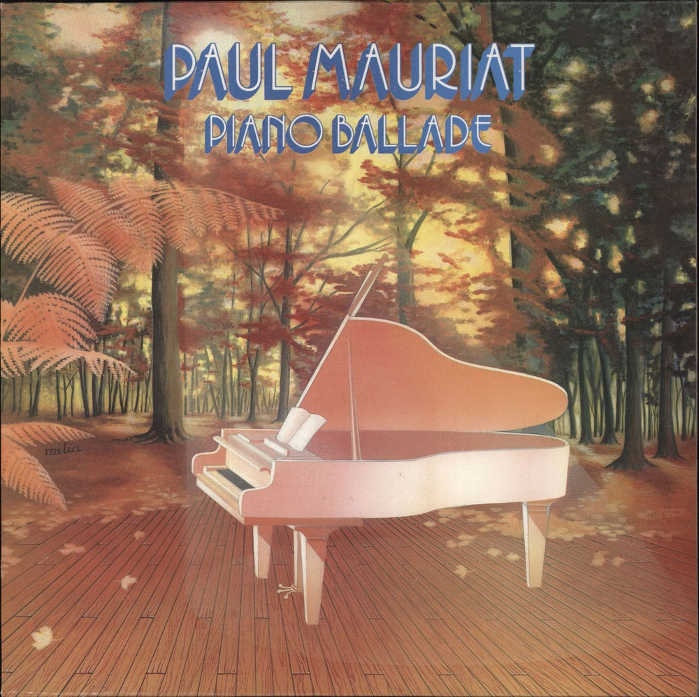 Paul Mauriat Piano Ballade Spanish vinyl LP album (LP record) 822685-1