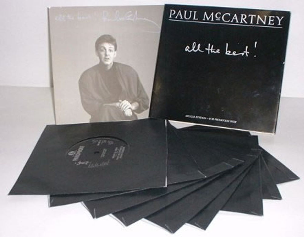 Paul McCartney and Wings All The Best! - EX UK Promo box set PMBOX1