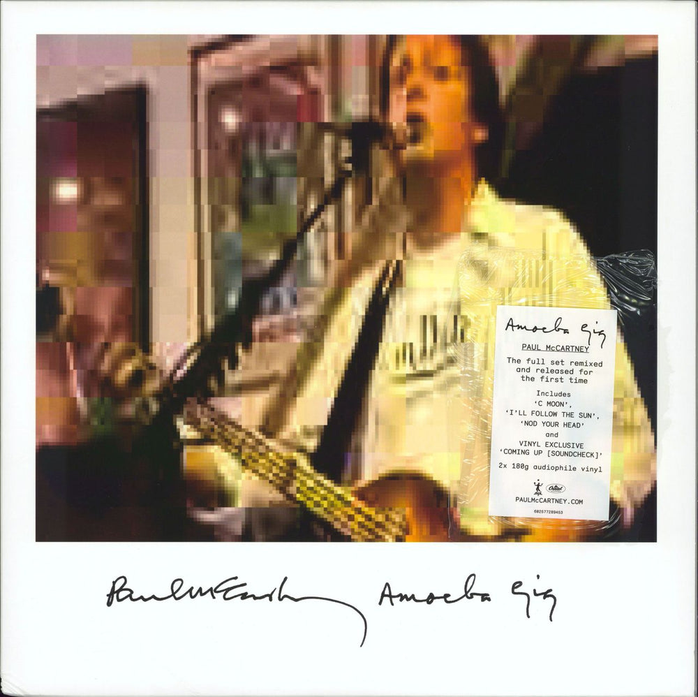 Paul McCartney and Wings Amoeba Gig - 180gm Vinyl UK 2-LP vinyl record set (Double LP Album) 0602577289453