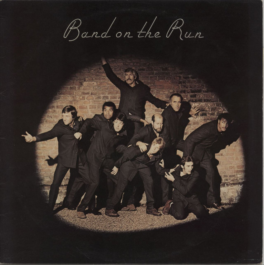 Paul McCartney and Wings Band On The Run - 1st + Poster - VG UK vinyl LP album (LP record) PAS10007