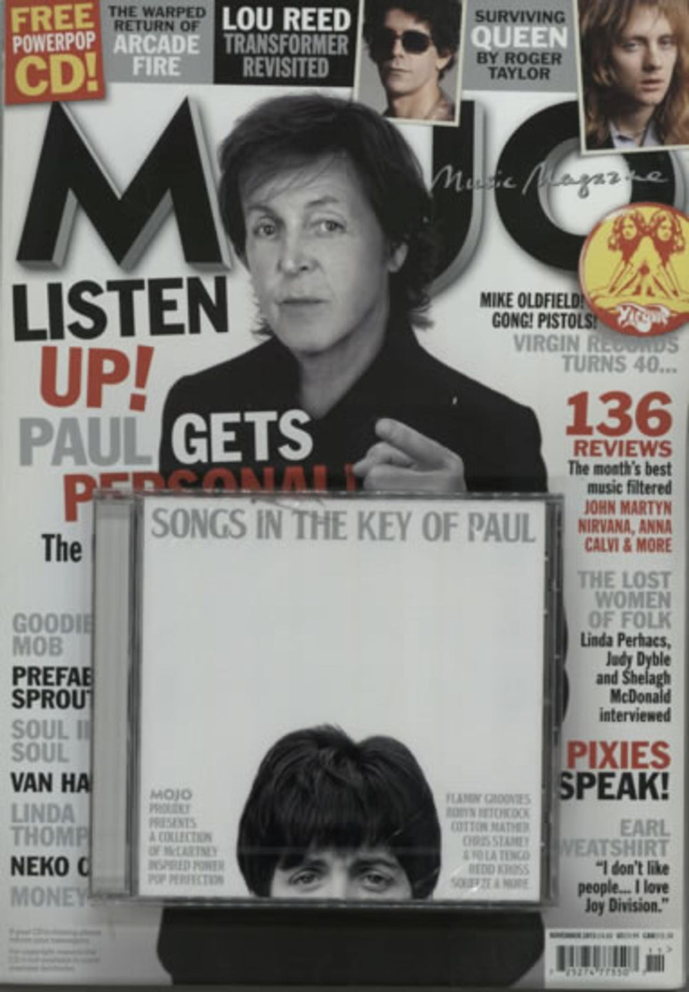 Paul McCartney and Wings Mojo - November 2003 + CD UK magazine NOVEMBER 2013