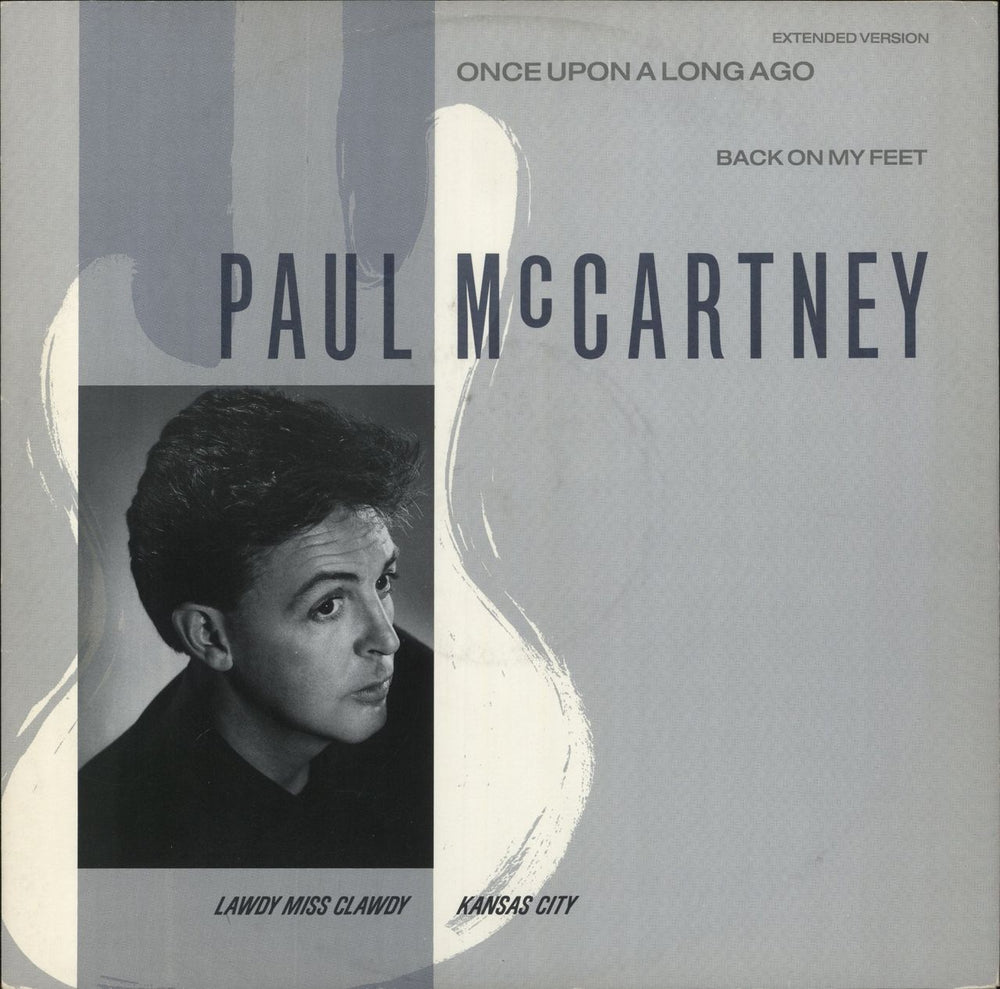 Paul McCartney and Wings Once Upon A Long Ago (Extended Version) - EX UK 12" vinyl single (12 inch record / Maxi-single) 12RX6170