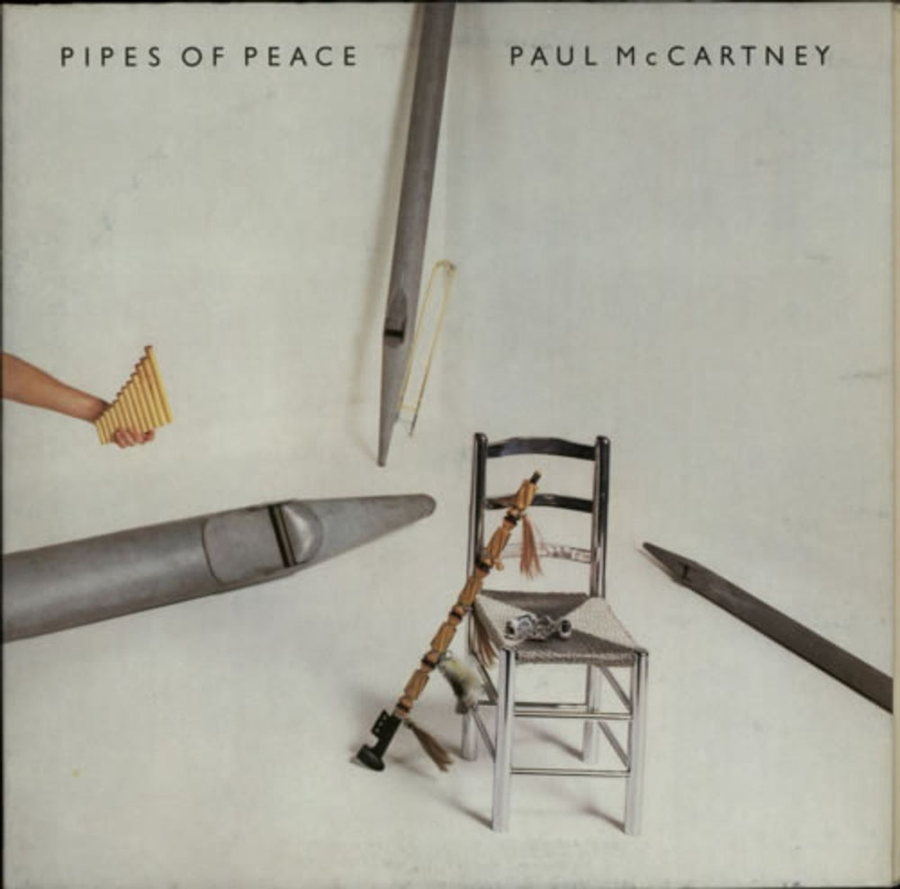 Paul McCartney and Wings Pipes Of Peace German vinyl LP album (LP record) 1C0641652301