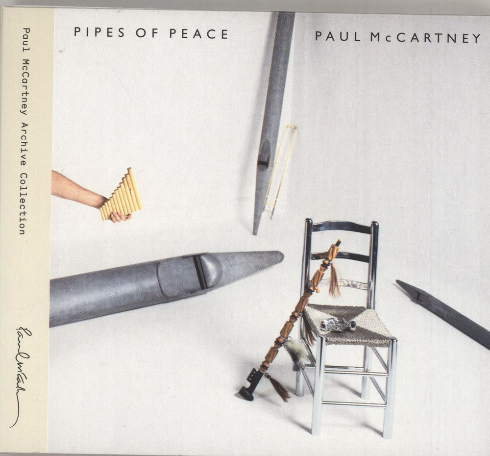 Paul McCartney and Wings Pipes Of Peace - Special Edition UK 2 CD album set (Double CD) HRM-37583-02