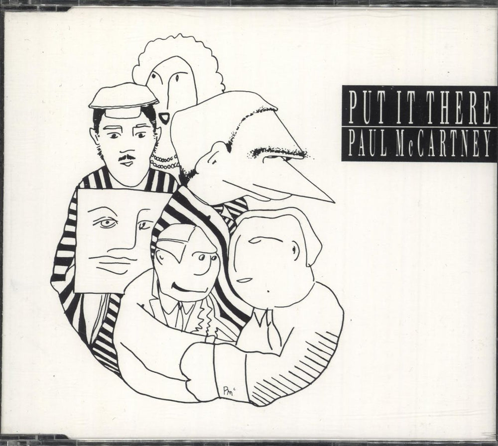 Paul McCartney and Wings Put It There UK CD single (CD5 / 5") CDR6246