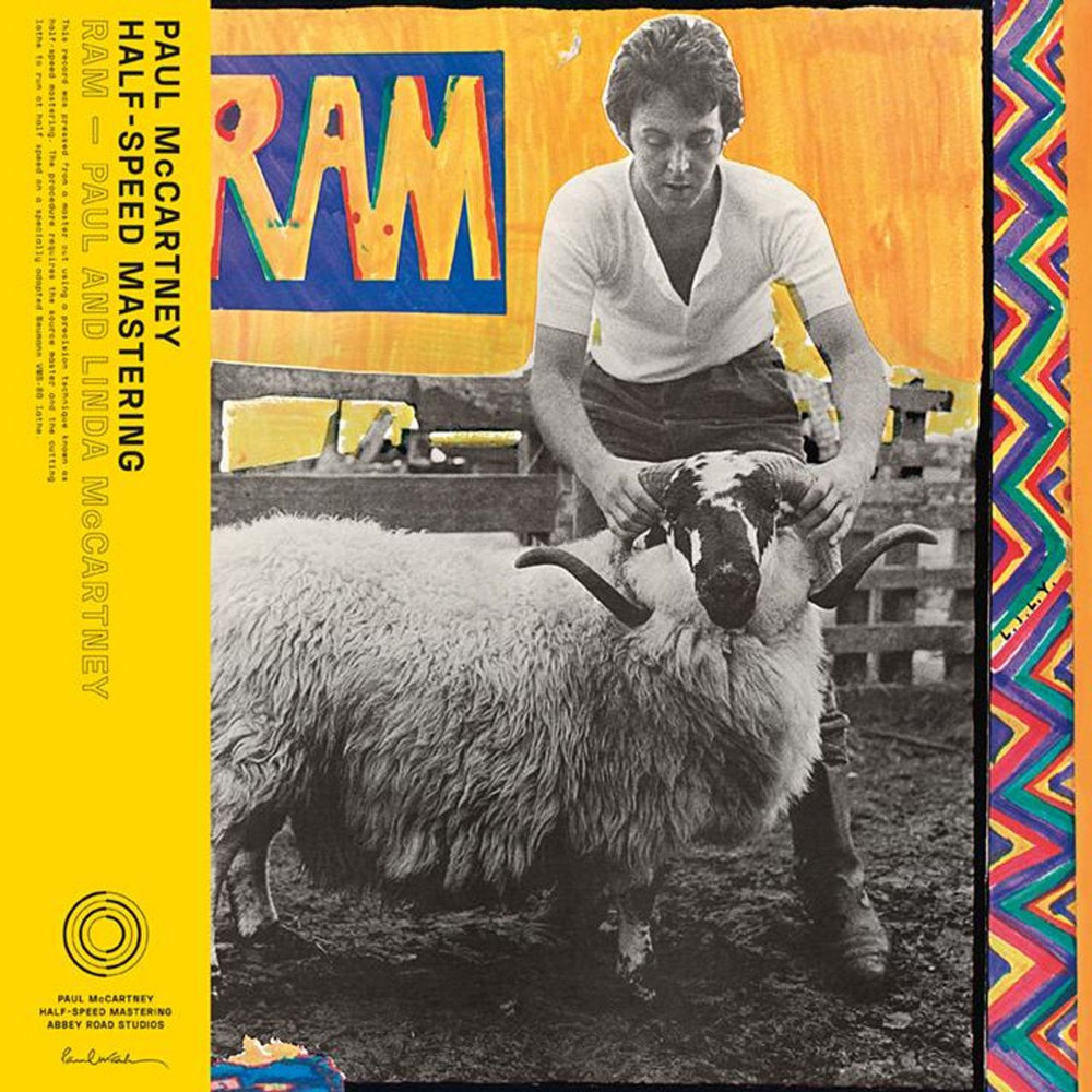 Paul McCartney and Wings Ram - Half Speed Mastered 50th Anniversary Edition - Sealed UK vinyl LP album (LP record) 00602435577234