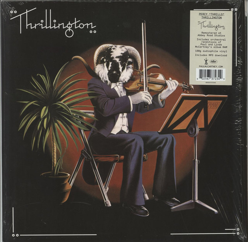 Paul McCartney and Wings Thrillington - 180gram Vinyl - Shrink UK vinyl LP album (LP record) 602567372349