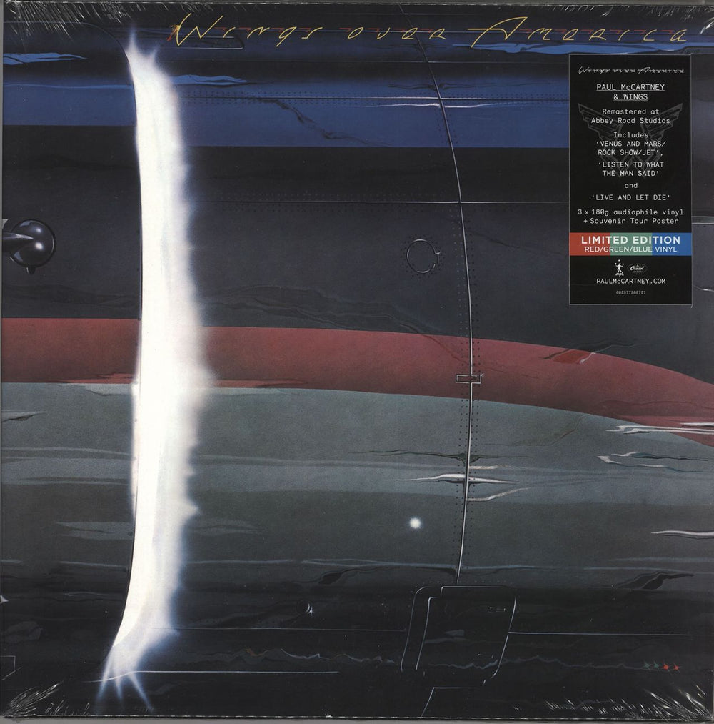 Paul McCartney and Wings Wings Over America - 180gm - Sealed UK 3-LP vinyl record set (Triple LP Album) 602577288791