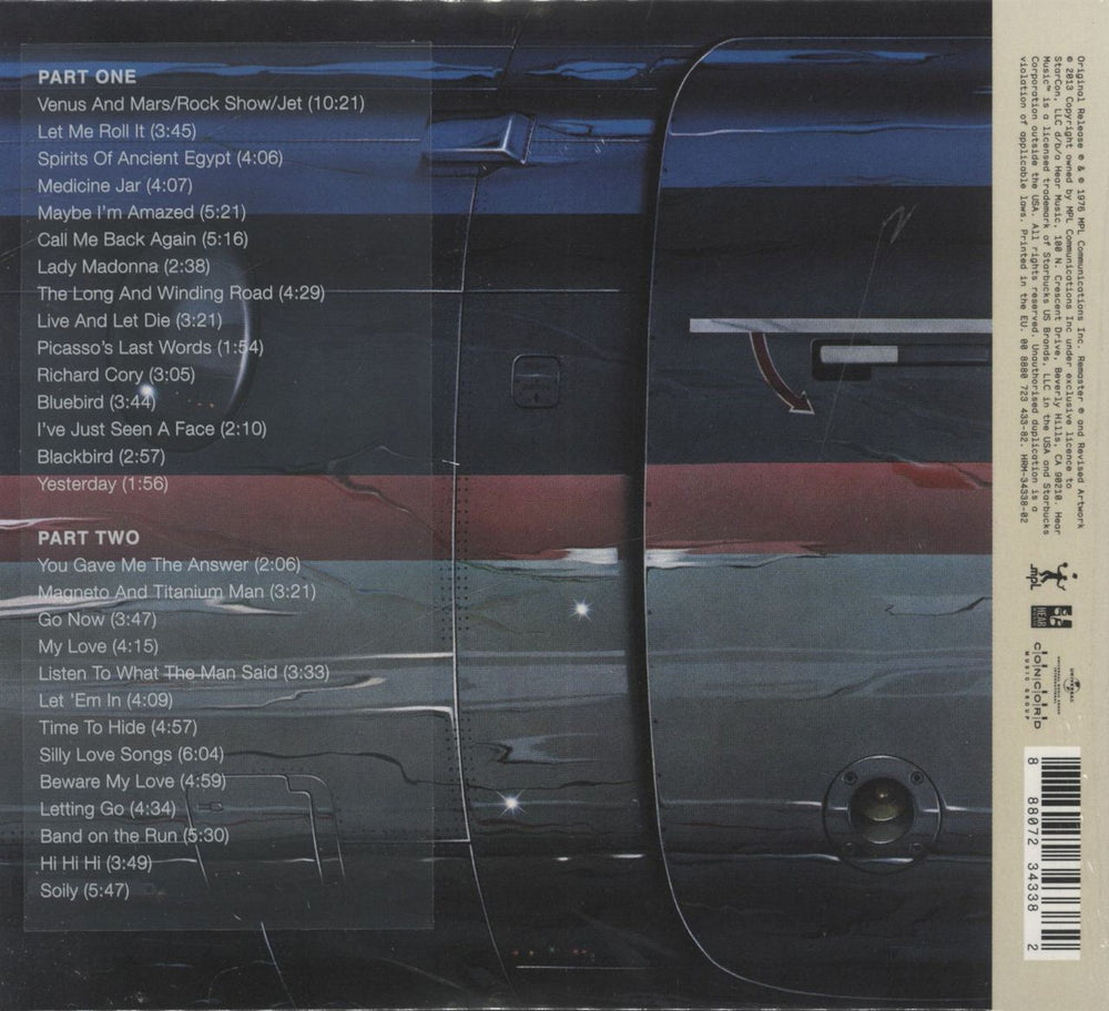 Paul McCartney and Wings Wings Over America: Remastered - Sealed UK 2 CD album set (Double CD) 888072343382