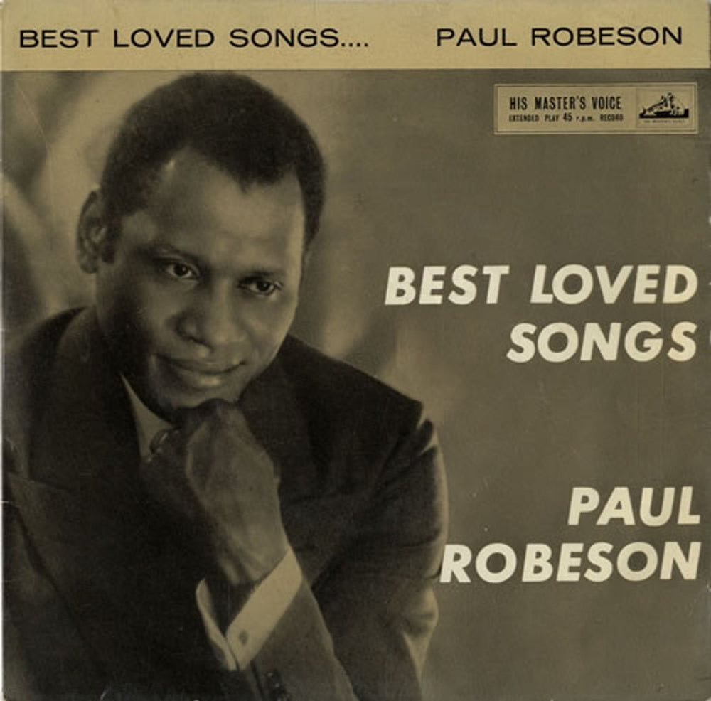 Paul Robeson Best Loved Songs UK 7" vinyl single (7 inch record / 45) 7EG8486