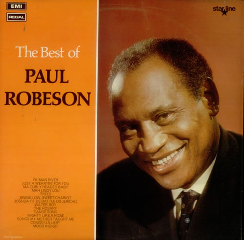 Paul Robeson The Best Of Paul Robeson UK vinyl LP album (LP record) SRS5041