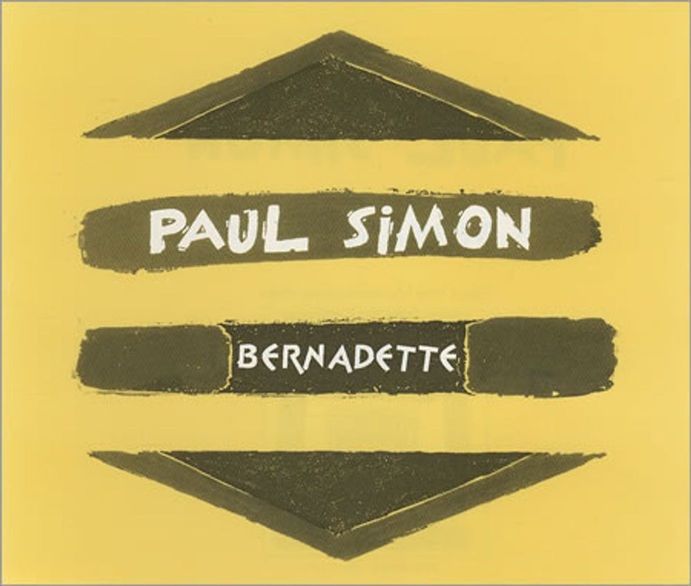 Paul Simon Bernadette UK Promo CD single (CD5 / 5") PRO6329