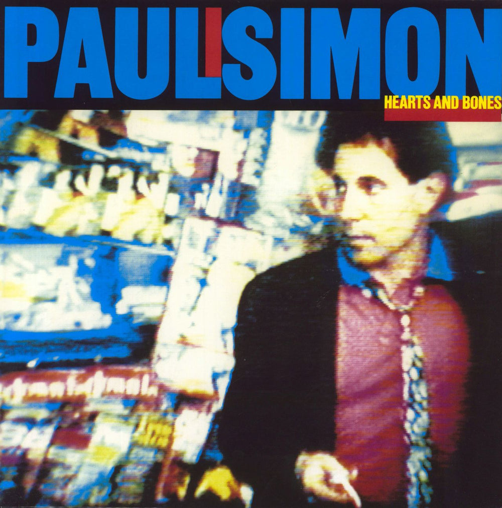 Paul Simon Hearts And Bones US vinyl LP album (LP record) 190758351513