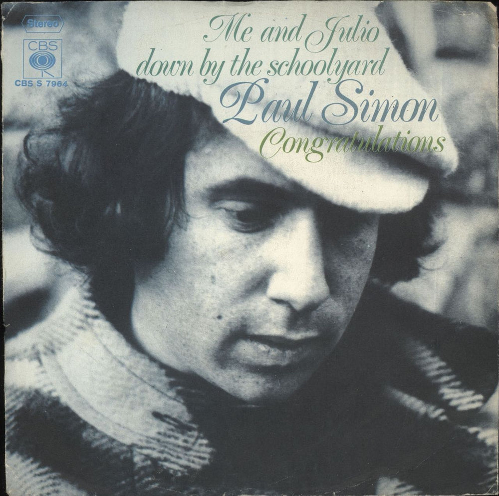 Paul Simon Me And Julio Down By The Schoolyard + Sleeve German 7" vinyl single (7 inch record / 45) CBSS7964