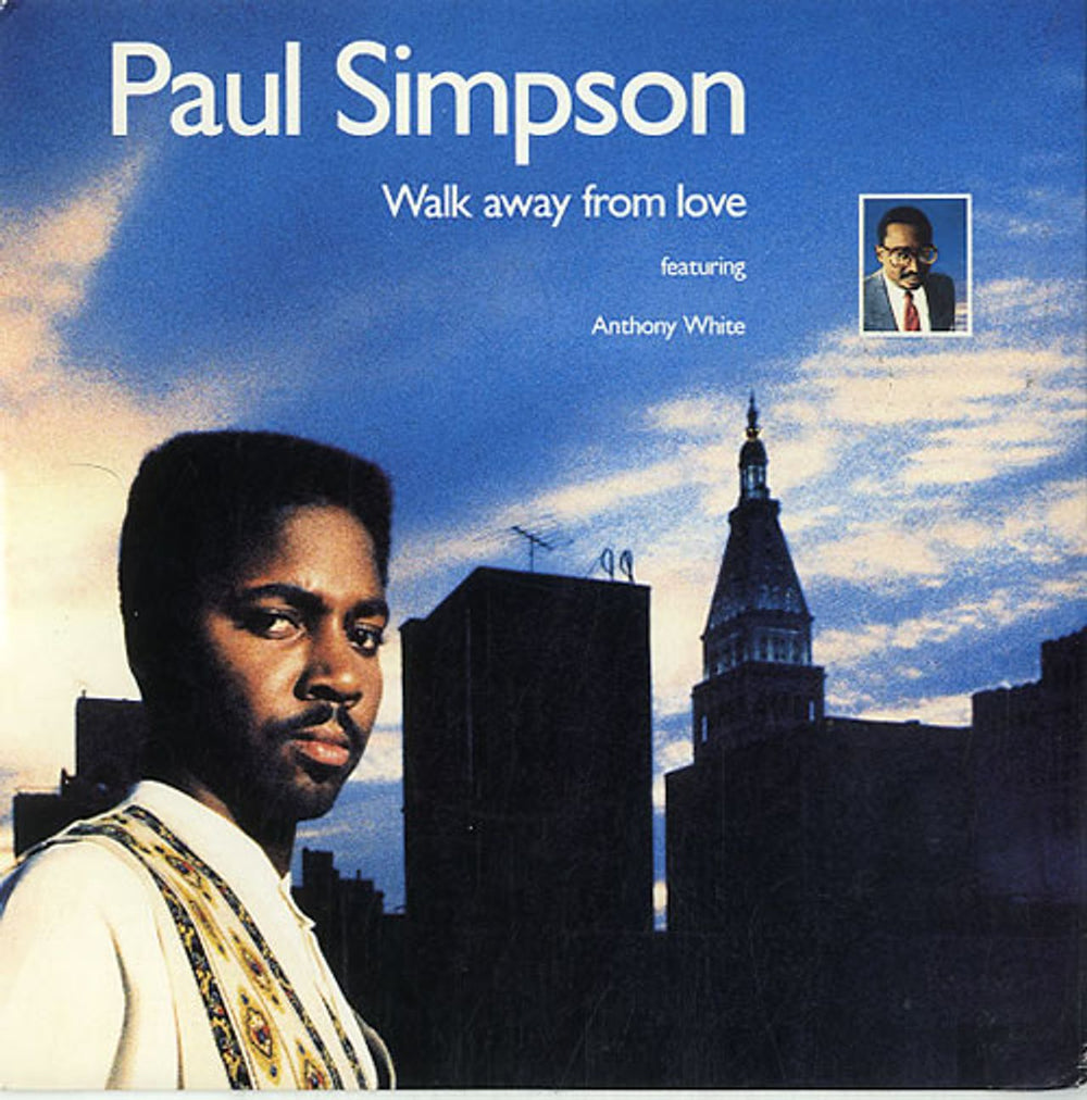 Paul Simpson Walk Away From Love UK 7" vinyl single (7 inch record / 45) COOL196