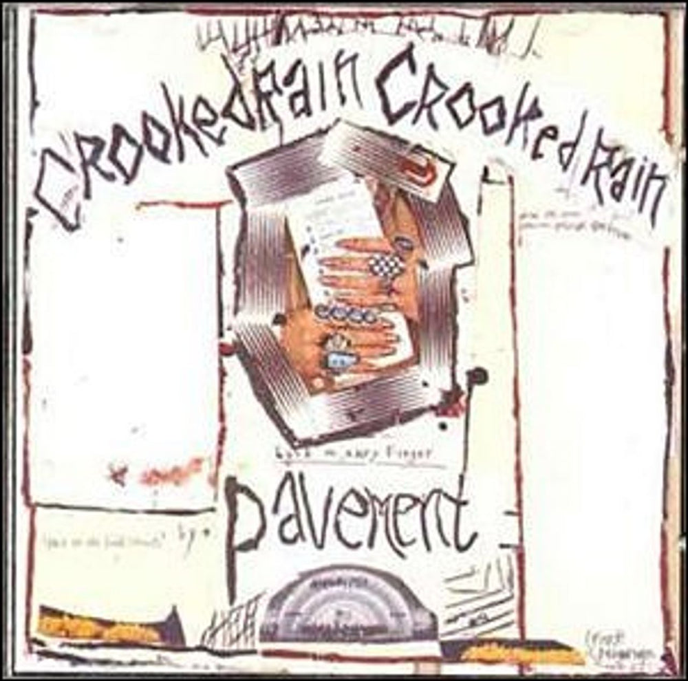 Pavement Crooked Rain Crooked Rain UK 2 CD album set (Double CD) REWIGCD12