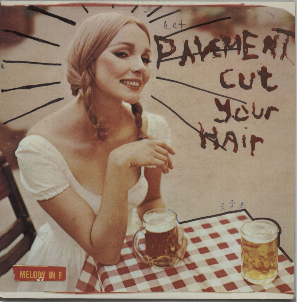 Pavement Cut Your Hair UK 12" vinyl single (12 inch record / Maxi-single) ABB55T