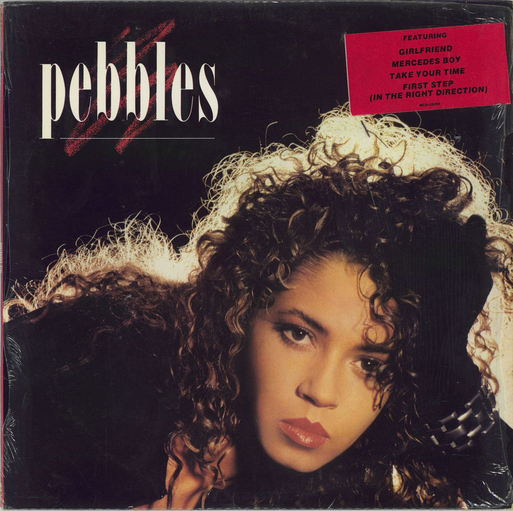 Pebbles Pebbles + Press Kit US vinyl LP album (LP record) MCA-42094