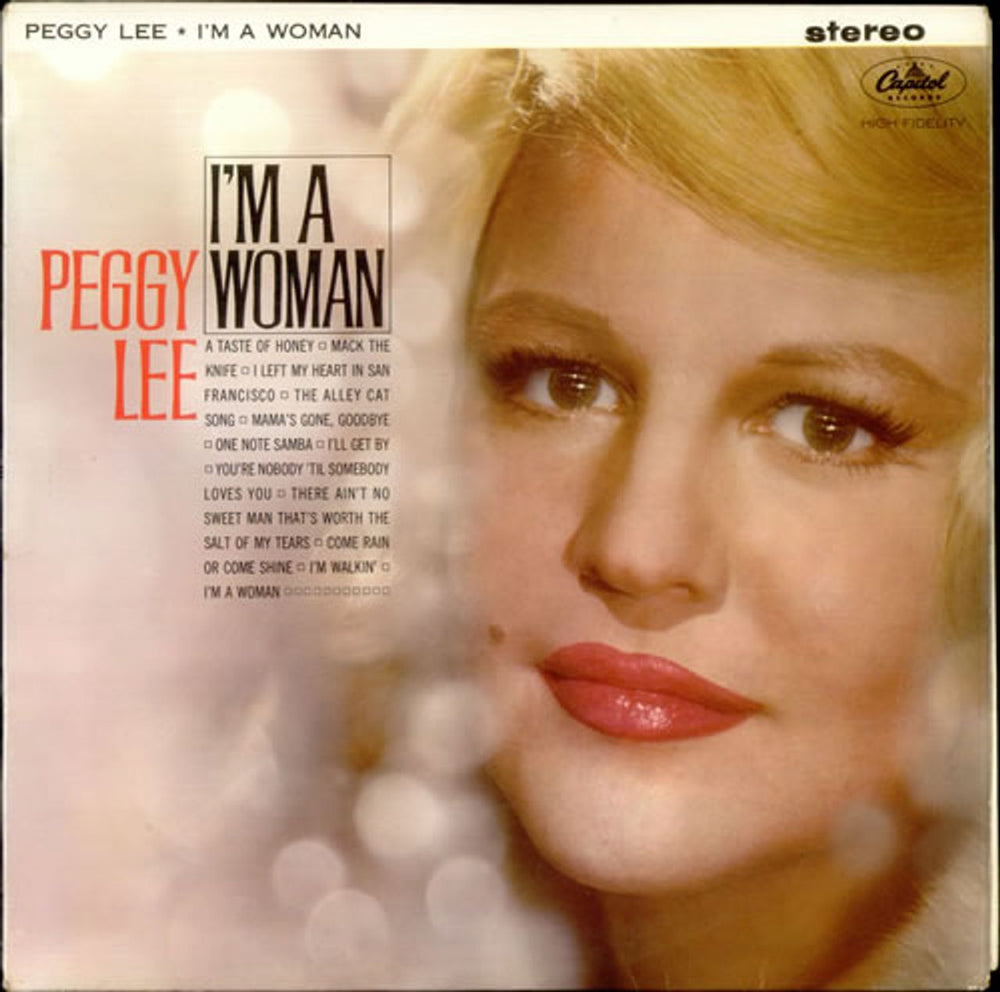 Peggy Lee I'm A Woman UK vinyl LP album (LP record) ST1857