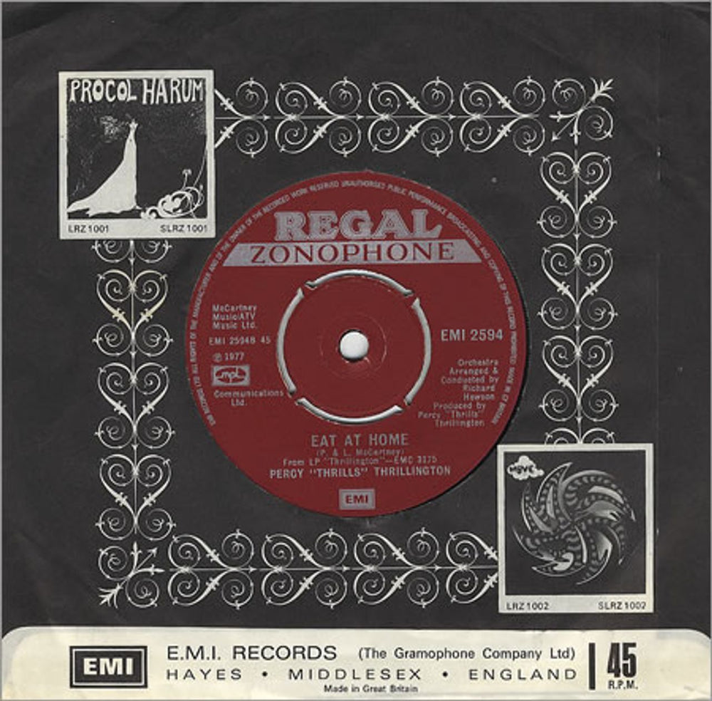Percy Thrillington Uncle Albert/Admiral Halsey UK 7" vinyl single (7 inch record / 45) PCY07UN89740