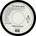 Pet Shop Boys Domino Dancing + P.O. Insert Japanese Promo 7" vinyl single (7 inch record / 45)