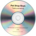 Pet Shop Boys Twenty Something UK Promo CD-R acetate