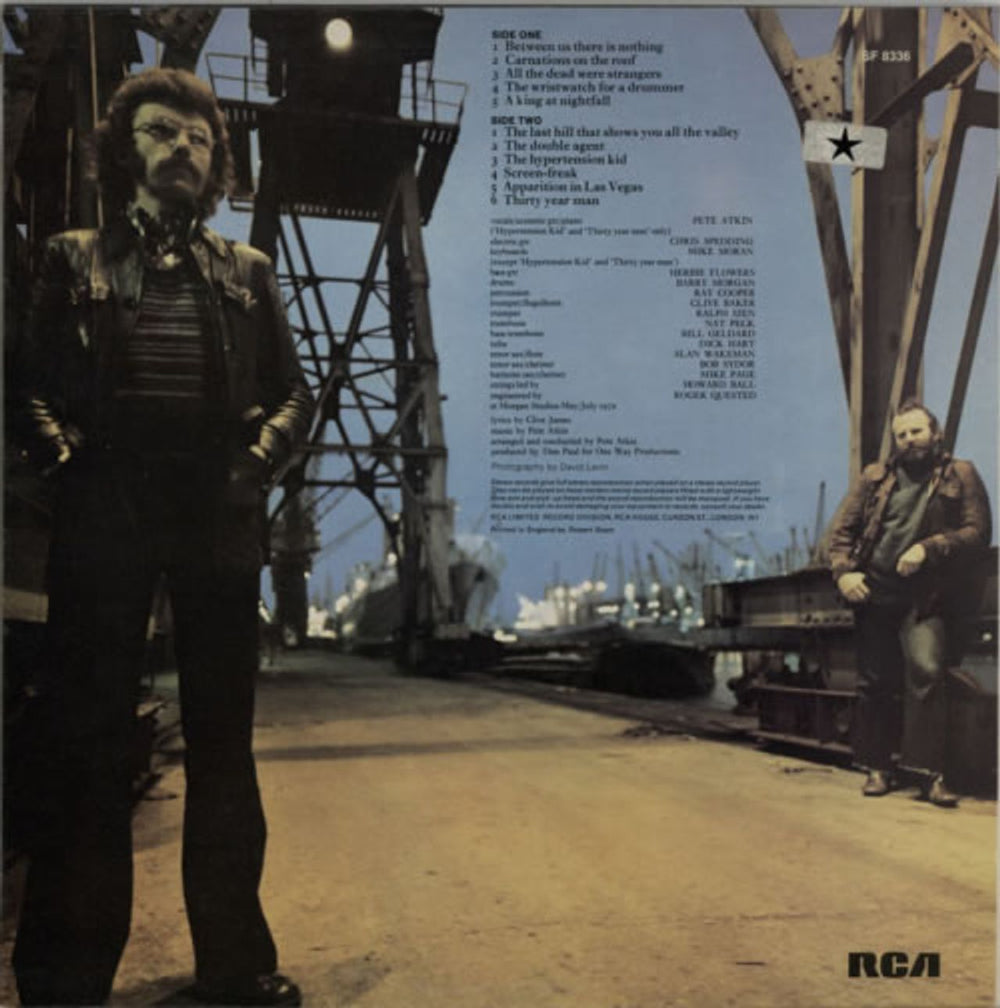 Pete Atkin A King At Nightfall UK vinyl LP album (LP record) PAALPAK440647