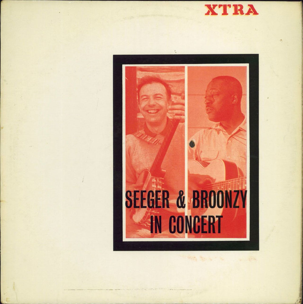 Pete Seeger In Concert US vinyl LP album (LP record) XTRA1006